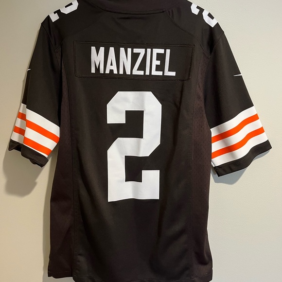 Nike Black and White Jersey with Orange Accents - Picture 2 of 2